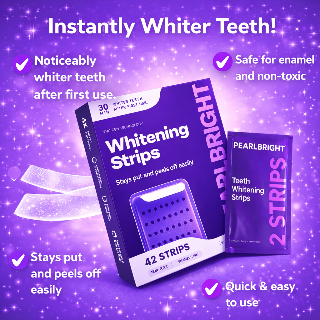 PearlBright - Whiten Your Teeth 3–5 Shades in 7 Days — Without Sensitivity