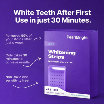 PearlBright Teeth Whitening Strips