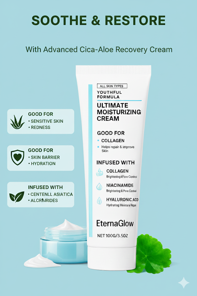 EternaGlow Wrinkle Moisturizing Cream